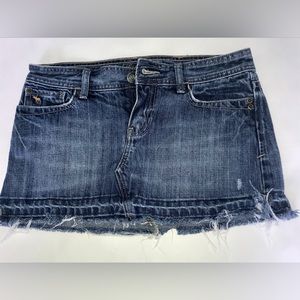 Abercrombie & Fitch Denim Mini Skirt